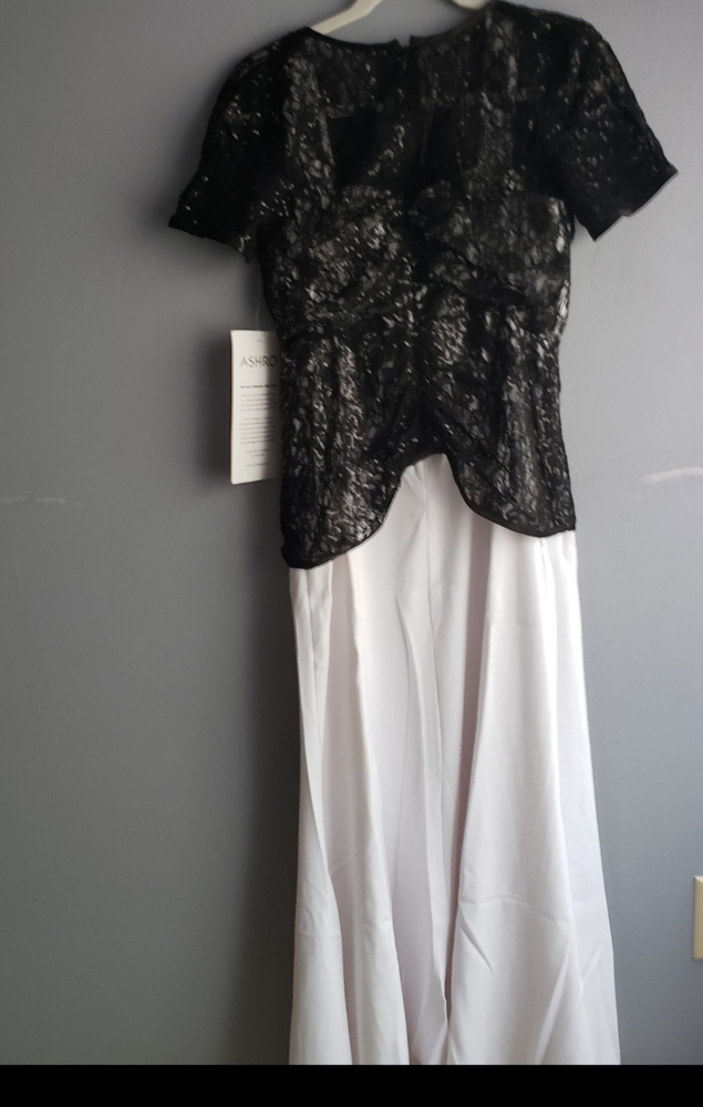 Ashro Final $12 "Lace Overlay Maxi Dress" Sz. 8